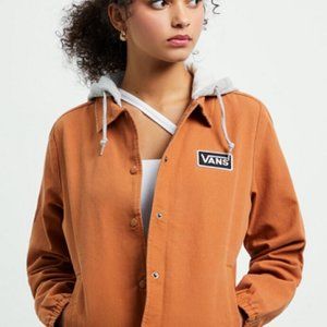 Vans Women's Tan Jacket with Hood